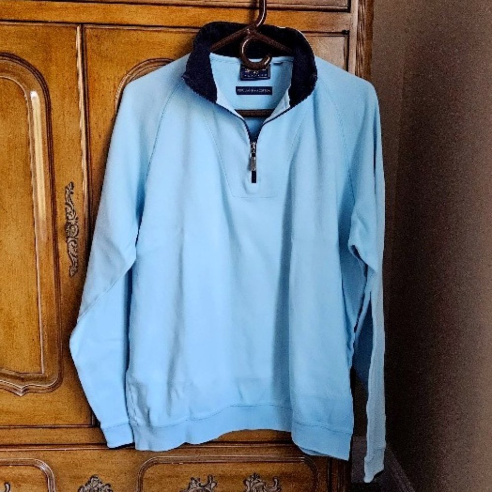 Bobby Jones Peruvian Pima Cotton Quarter-Zip Pullover